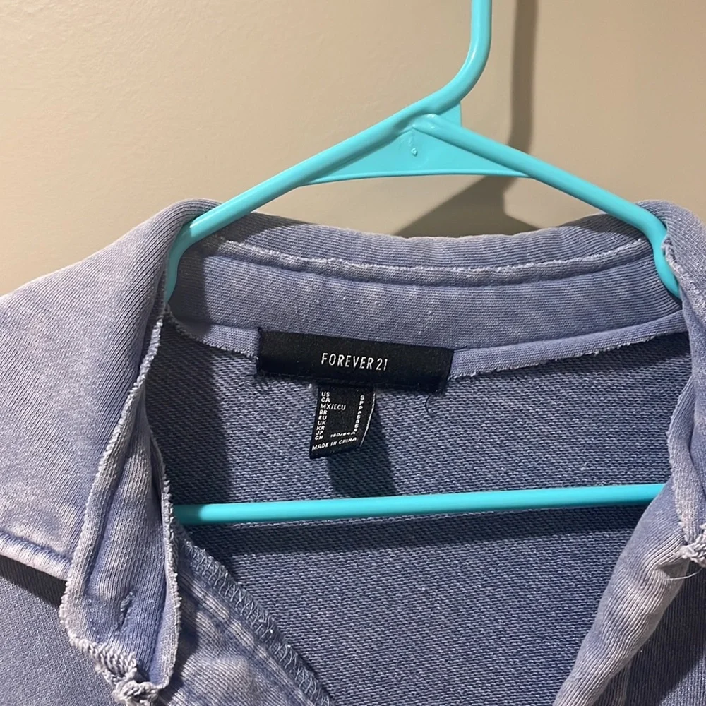 Blue “Shacket” - Picture 3 of 6